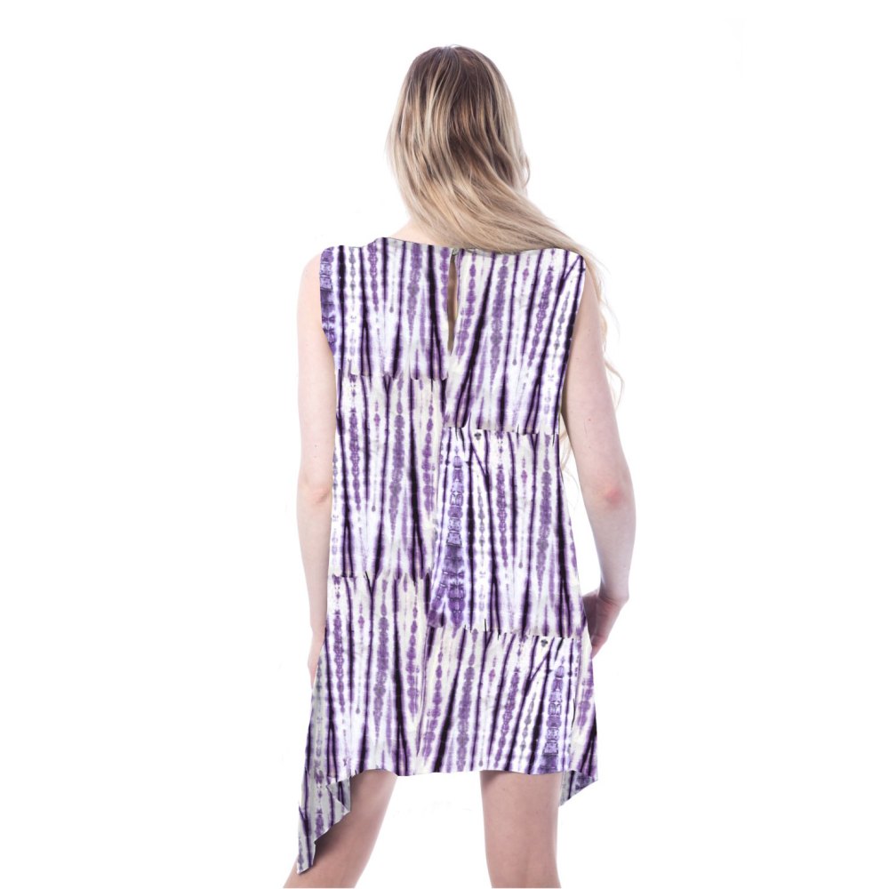 Innocent Lifestyle - ASPEN Robe courte - Blanc/Violet
